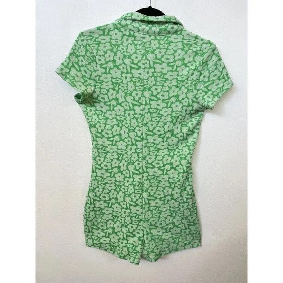 Pacsun x Playboy NWT Terry Romper size S Green and Blue Beach Wear One Piece - Picture 12 of 16